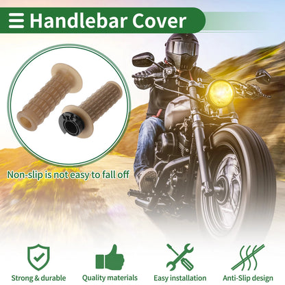 Grips / 7/8 22mm / Hand Grips End Cap Kit for Motorcycle
