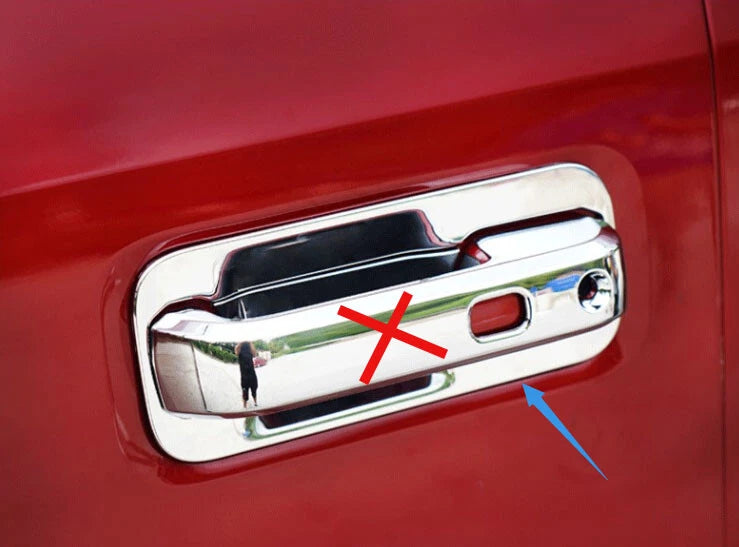 Door Handle Bowl Cover Trim for Ford F150 (2015-2019) - 8 x ABS Chrome