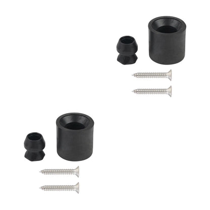 Plastic Stem +  Rubber Socket + 4 x Screw Kit Window Bumper for RV Trailer