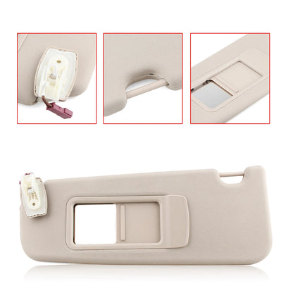 1pc Front Left Sunvisor for BMW F10 F18 (2011-2016) Beige
