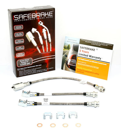 Brake Line Kit for Commodore VR/VS No-IRS (3 Rear Hoses) (1993-1997)