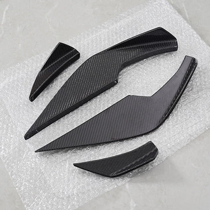 Carbon Fiber Front Bumper Canard Fins Kit for BMW G80 M3 G82 G83 M4 (2021-2024)