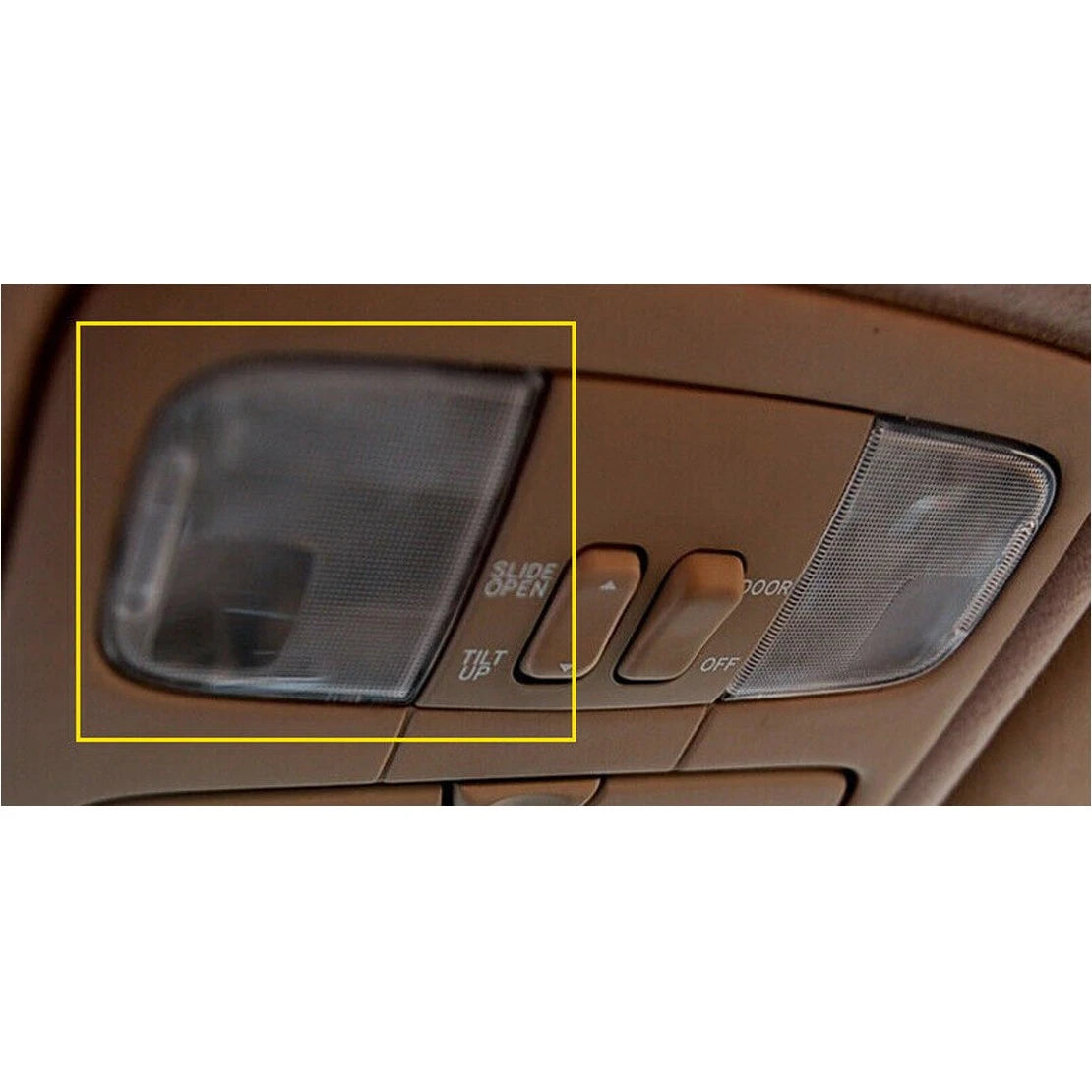 Dome Roof Reading Light Lens for Toyota Prado FJ120 (2003-2009)