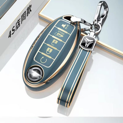 Remote Car Key Fob Case Cover 5 Button for Nissan Altima Maxima Murano Rogue