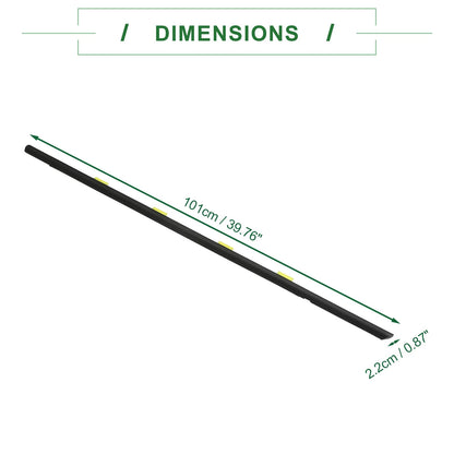 2 x Front Left & Right Weatherstrip Window Seals for Honda
