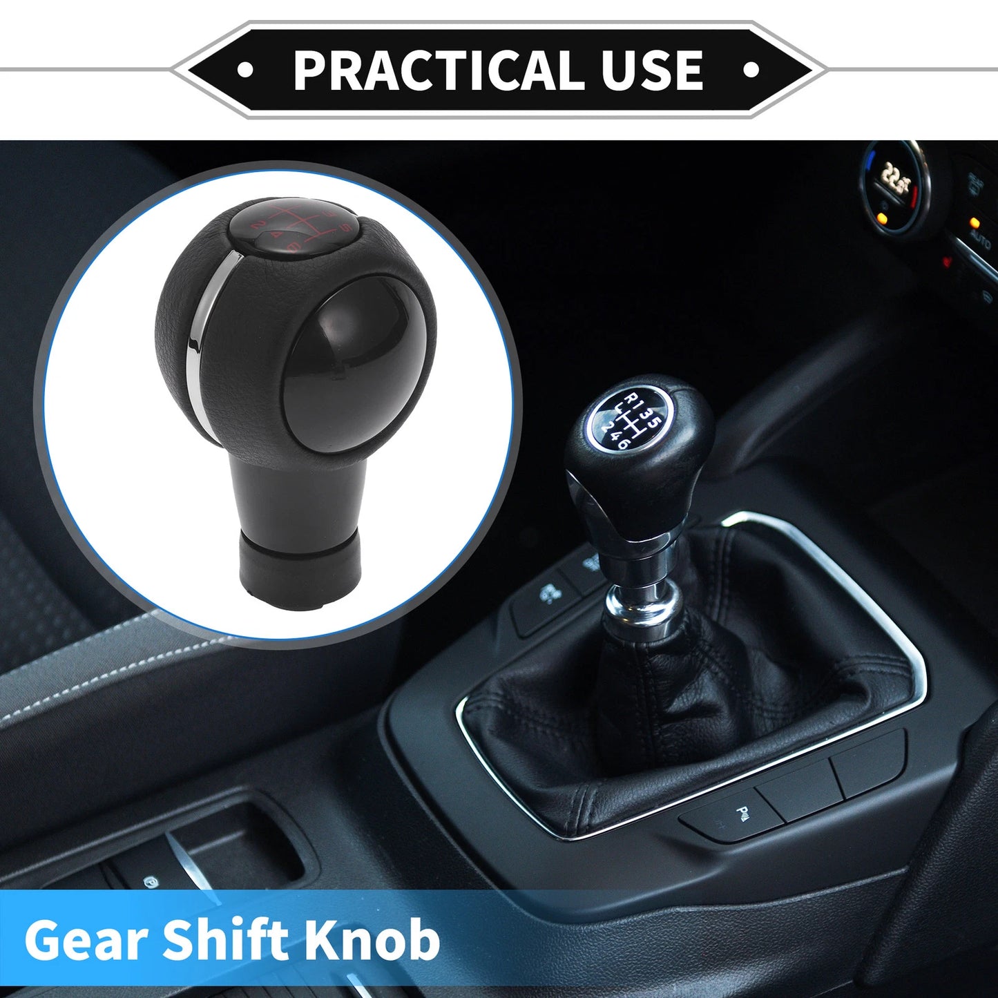 6 Speed Manual Gear Shifter Knob for Mini F54 Clubman (2015-2021)