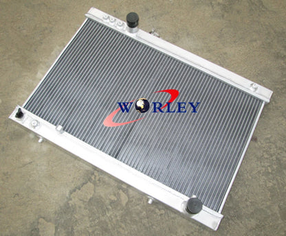 Aluminum Radiator + Fans for Toyota Supra Mark 3 MA70 MA71 3.0L (86-93)