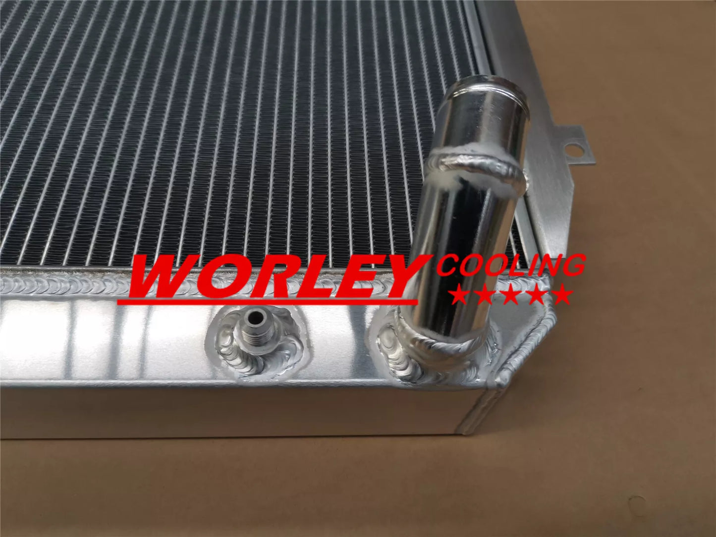 3 Row Aluminum Radiator & Fans for Datsun 240Z L24 2.4L L6 (1970-1973)