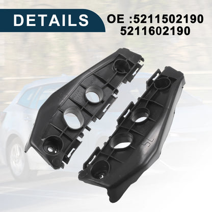 Front Bumper Retainer Bracket for Toyota Corolla (2014-2019) - 1 Pair