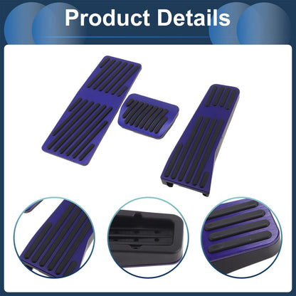 3 x Automatic Foot Accelerator Pedal Covers for Mazda CX50/CX60 (2023-2025)