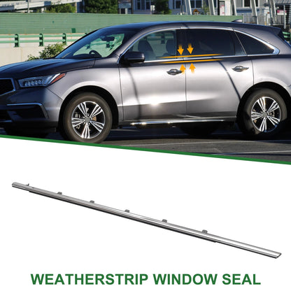 1 Pcs Front Left Weatherstrip Window Seal for Acura RDX (2013-2018)