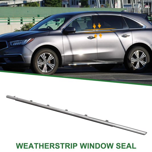 1 Pcs Front Left Weatherstrip Window Seal for Acura RDX (2013-2018)