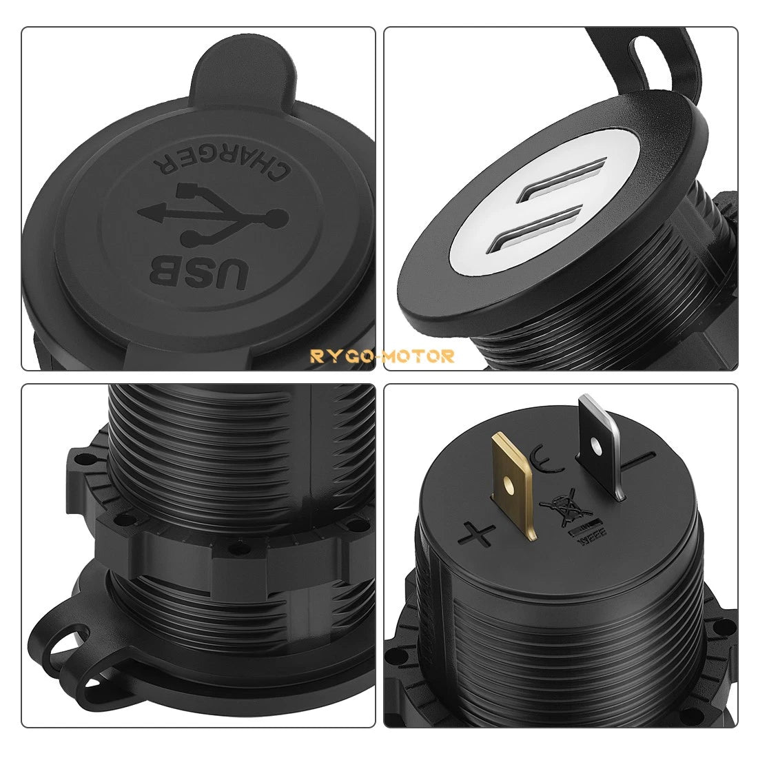 12v DC / Dual USB Upgrade for Can-Am Outlander G2, G2L, G2S