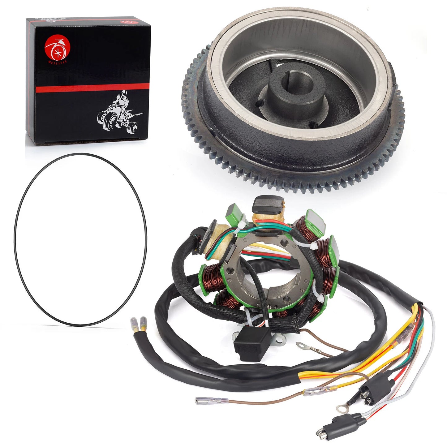 Stator & Flywheel Assy for Polaris Magnum/Scrambler/Ranger 500 (1996-2000)