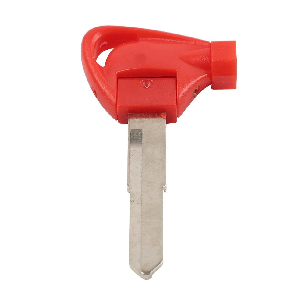 Red Right Ignition Key Blank Shell Case for Yamaha Motorbike Scooter