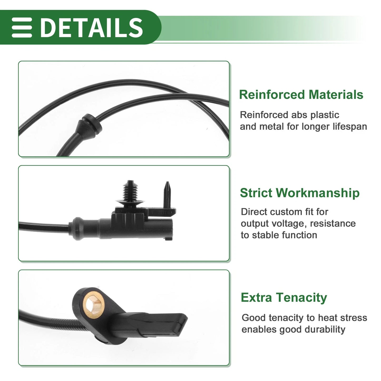 ABS Wheel Speed Sensor for Mitsubishi Colt CZC (2005-2012)
