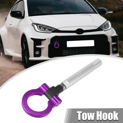Tow Hook Screw On Round Trailer Ring for Toyota Avanza Purple