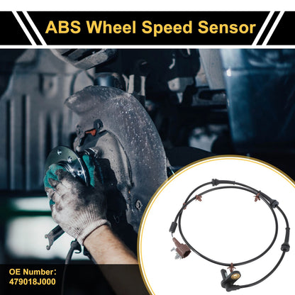 ABS Wheel Speed Sensor Rear Left for Infiniti G37 (2010-2015)