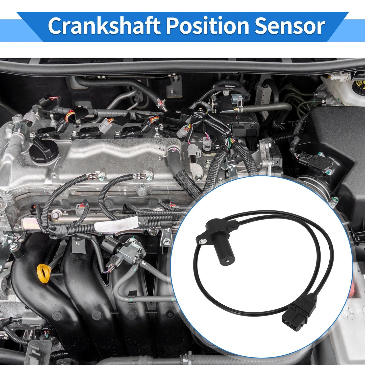 Crankshaft Position Sensor for OPEL Corsa, Omega (1993-2006)