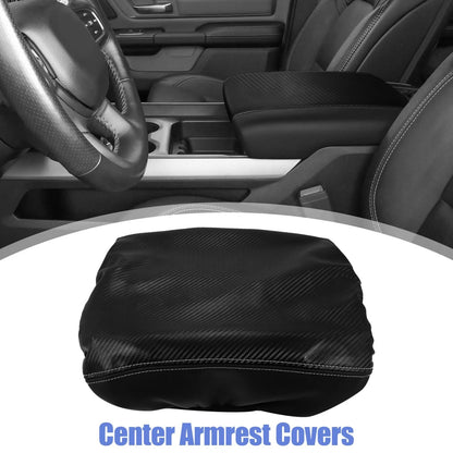 Armrest Cover for Dodge Ram 1500 2500 3500 (2019-2021) Black