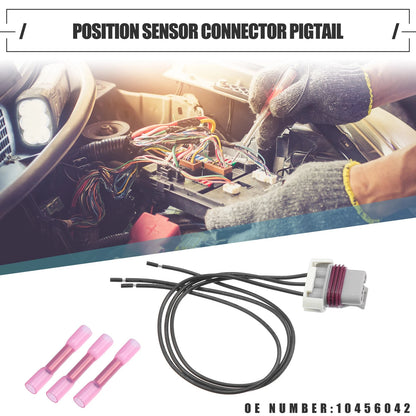 1 Set Car Crankshaft Position Sensor Connector for Chevrolet Plastic Black