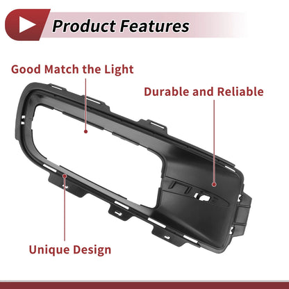 1 Pc Front Right Fog Light Grill for BMW X5 (2007-2010)