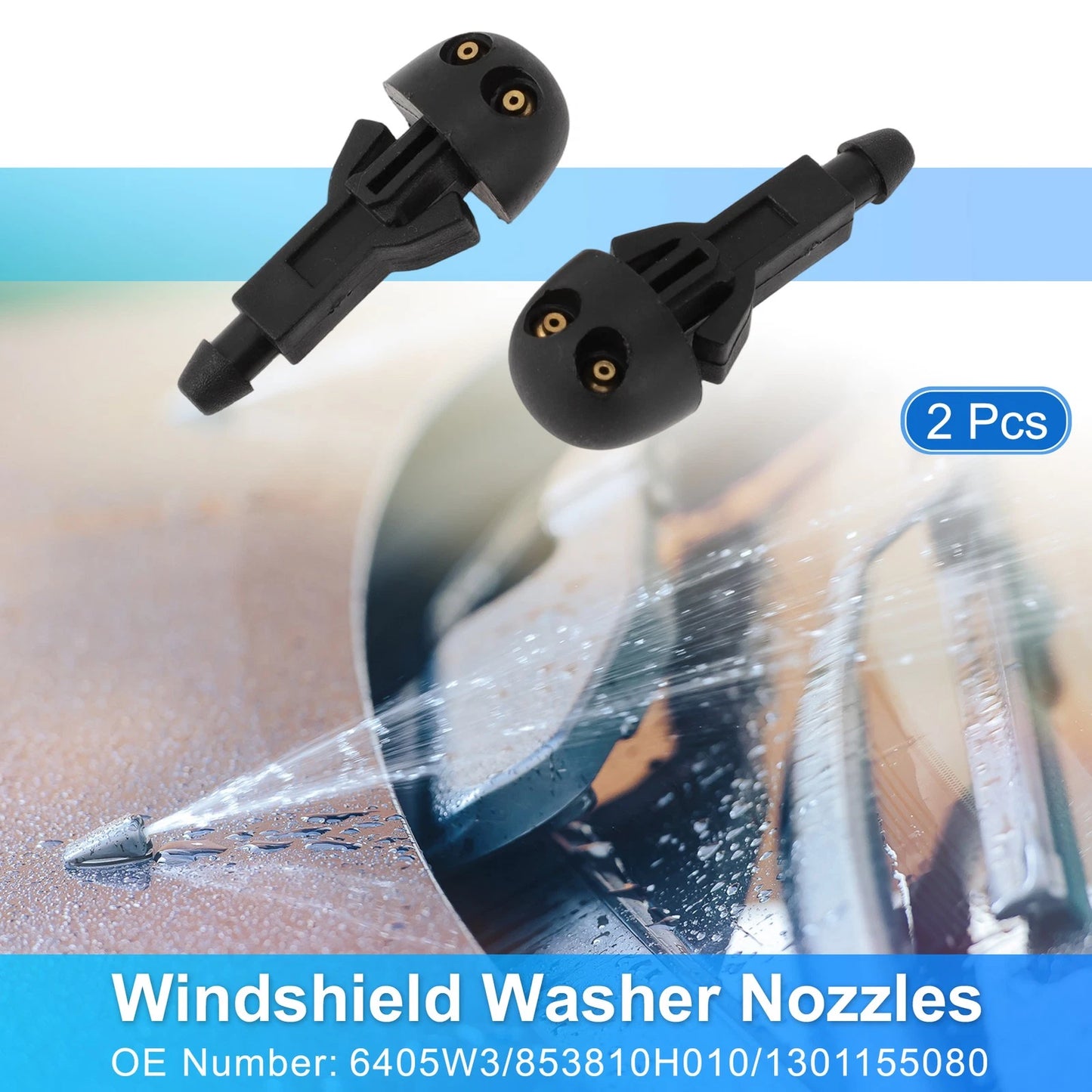 Windshield Washer Nozzle for Toyota Aygo / Citroen C1 (2005–2014)
