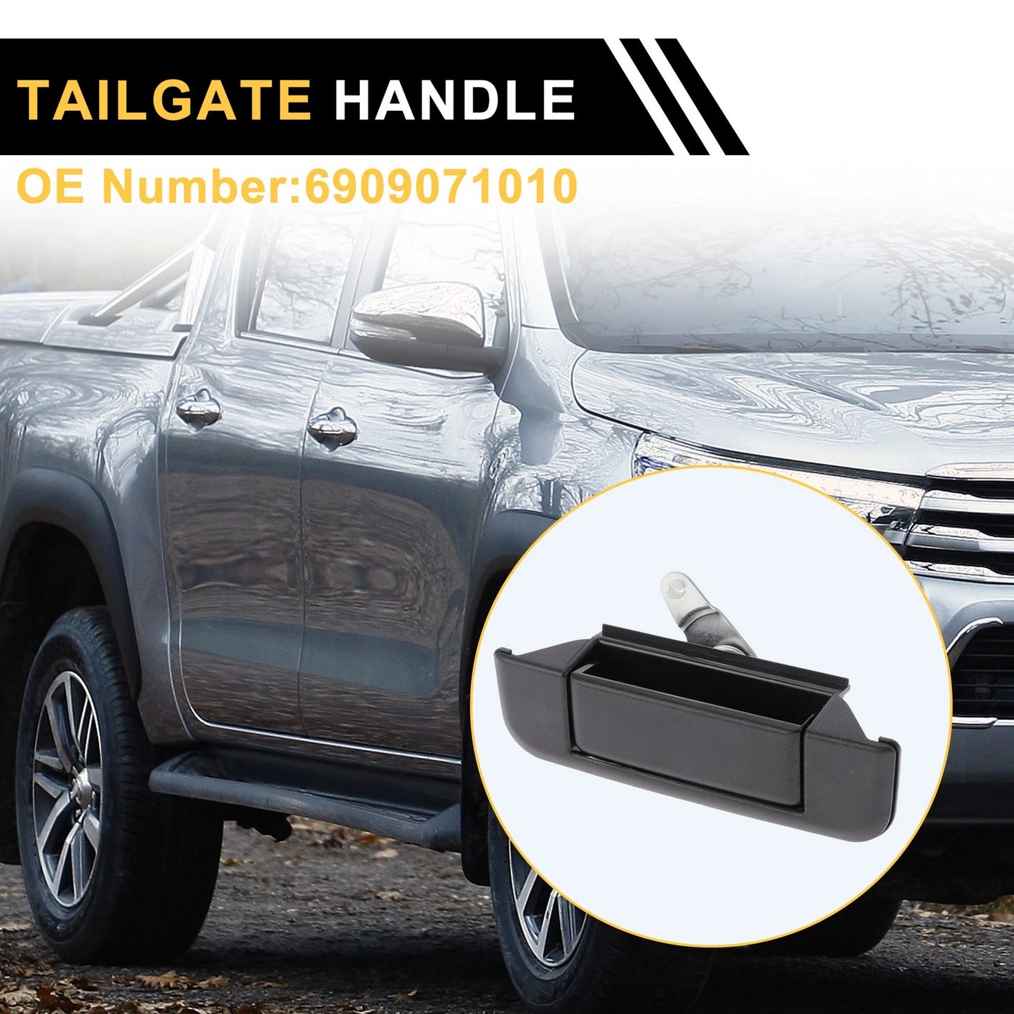 Liftgate Latch Tailgate Handle for Toyota Pickup (1989–1995)