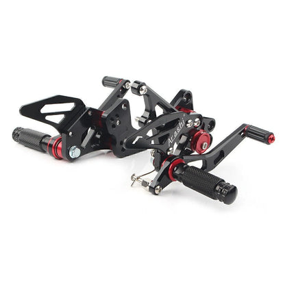 CNC Rearset Footpeg Rest Pedals for Suzuki GSXR 1300 Hayabusa (1999-2018)