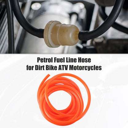 0.31'' x 20ft Red Fuel Vent Line Hose for Motorcycle Dirt Bike