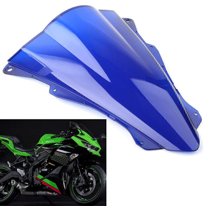 Front ABS Blue Windshield Protector for Kawasaki Ninja ZX25R (2020)