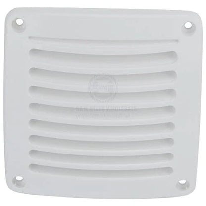 Plastic Square Tapered Edge Louvre Vent for Boat/Caravan/Camper 115mm