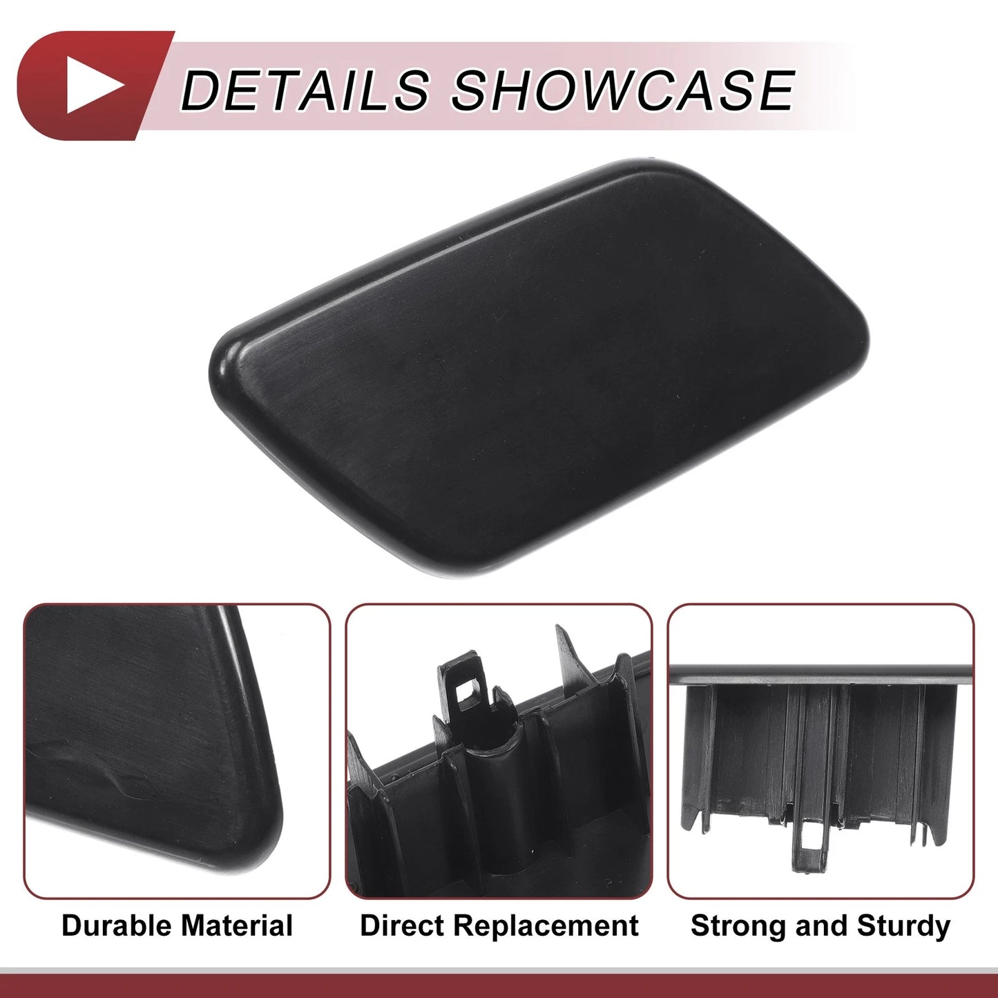 Washer Nozzle Cover Cap for Subaru Forester (2018-2021) Unpainted