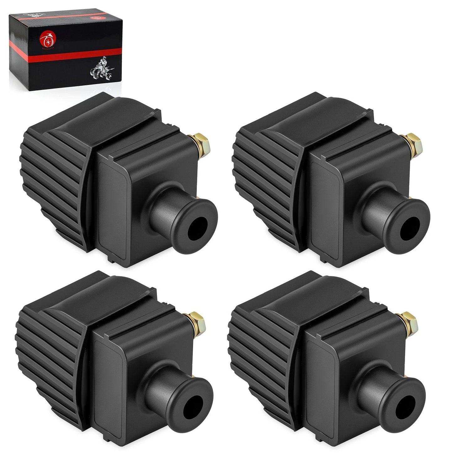 4PCS Ignition Coil for Mercury & Mariner 40HP-140HP (1998–2006)