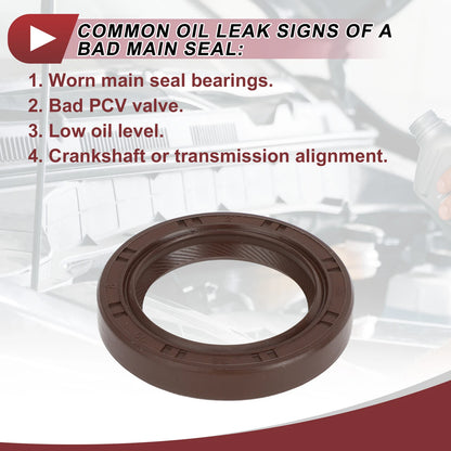 Front Crankshaft Oil Seal for Hyundai Elantra, Kia (2011-2016)