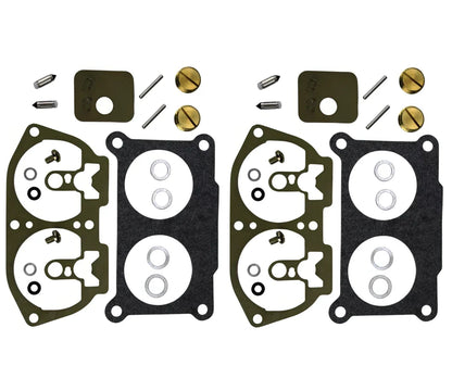 2X Yamaha V-4 Carburetor Rebuild Kit for Outboard 115-130HP (1986-1995)
