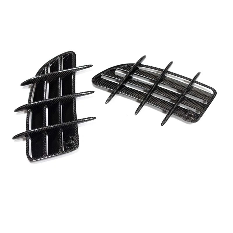 100% Carbon Fiber Bonnet Hood Replace Vent Cover for Benz SLK SLK350 SLK200 R171