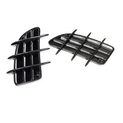 100% Carbon Fiber Bonnet Hood Replace Vent Cover for Benz SLK SLK350 SLK200 R171
