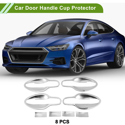 Chrome Silver Door Handle Cup Protectors for Mazda CX-5 2013-2017 (8 Pcs)