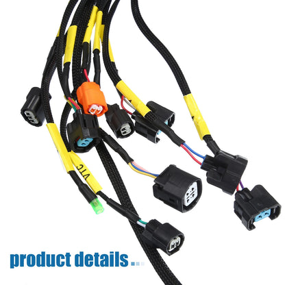 Engine Wiring Harness for Honda Acura K-Swap CRX K20 K24 K-Series (2001-2023)
