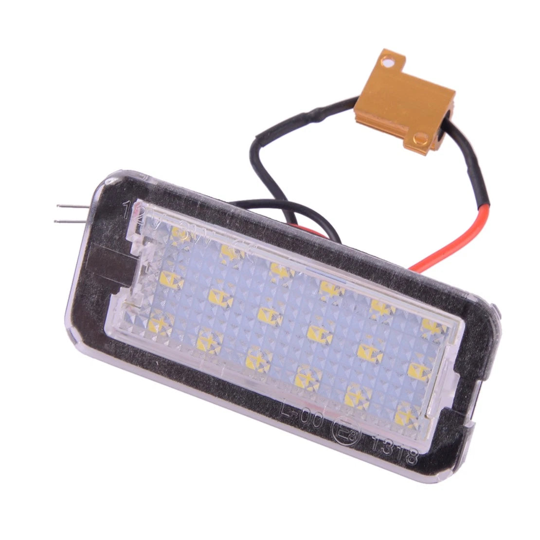 License Plate Light Lamp for Fiat 500 500C Convertible (2007-2016)