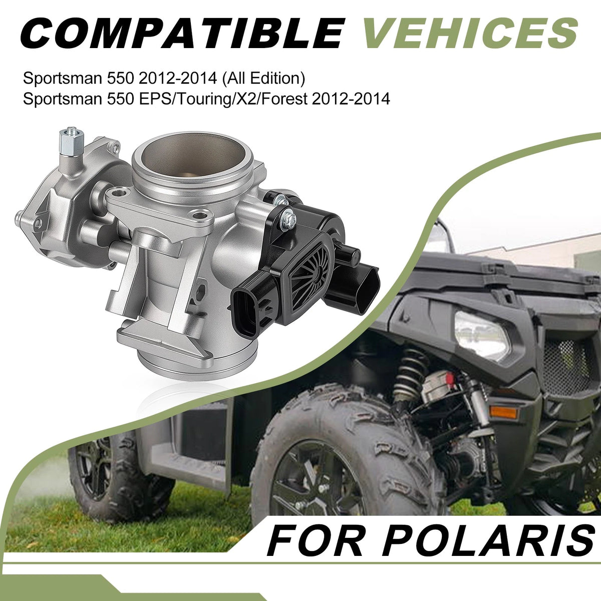 Throttle Body for Polaris Sportsman 550 (2012–2014)