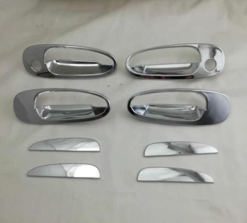 8X Chrome Door Handle Side Cover Trim for Toyota Corolla AE110 AE111 (1996-2000)