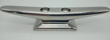 Boat Cleat Narrow Base 316 Polished Stainless Steel 150mm Heavy Duty