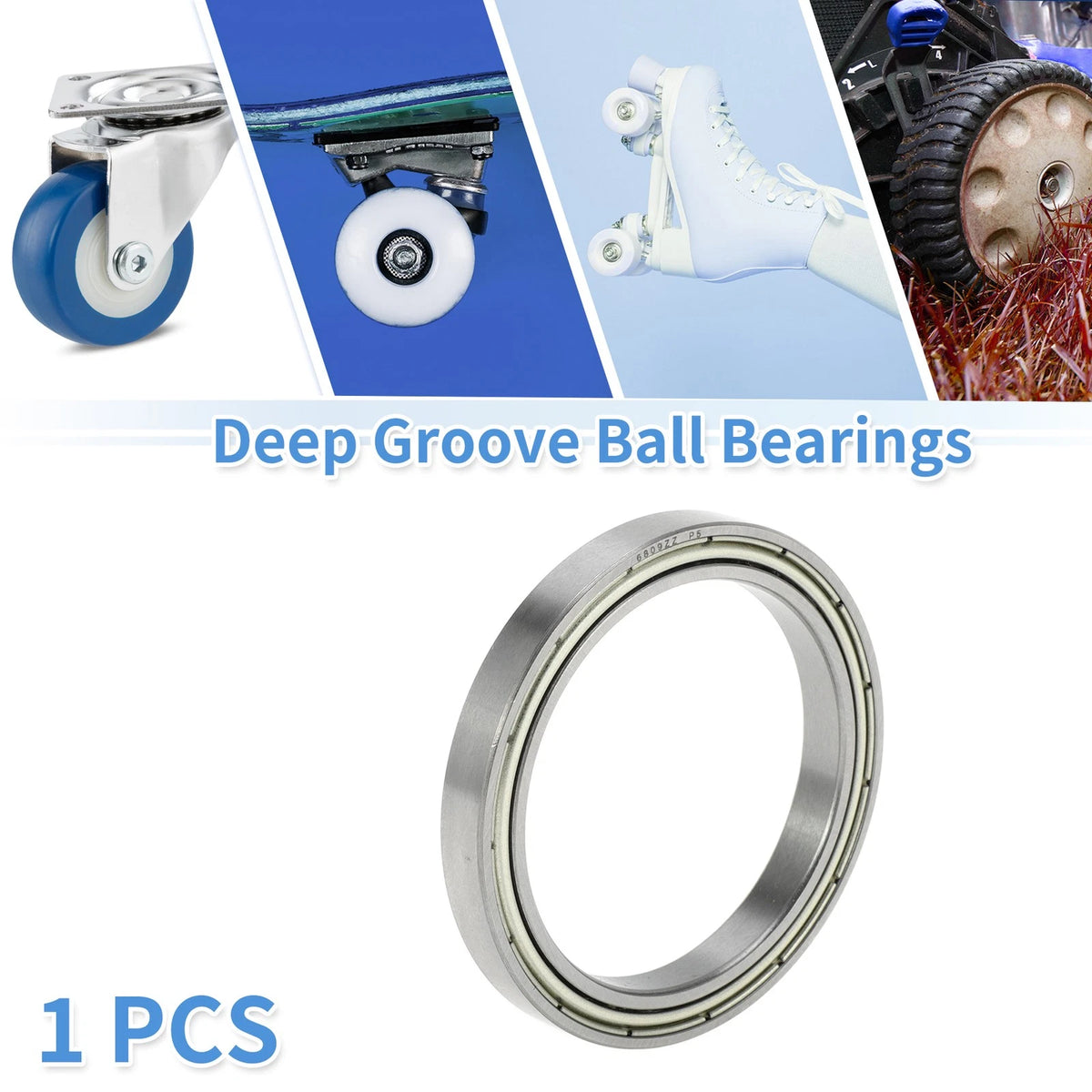 Deep Groove Ball Bearings P5 45x58x7mm for Scooter Skateboard Wheel