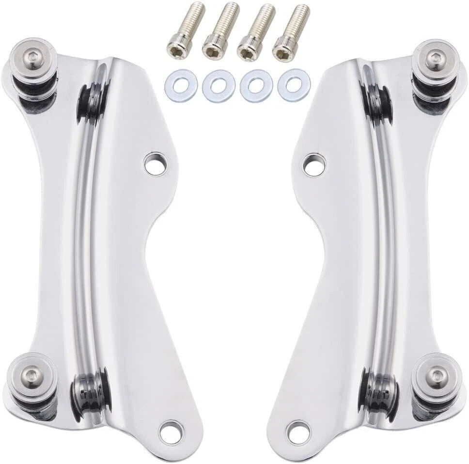 Chrome Docking Hardware Kit for Harley CVO Street Glide Road Glide (2014-2023)