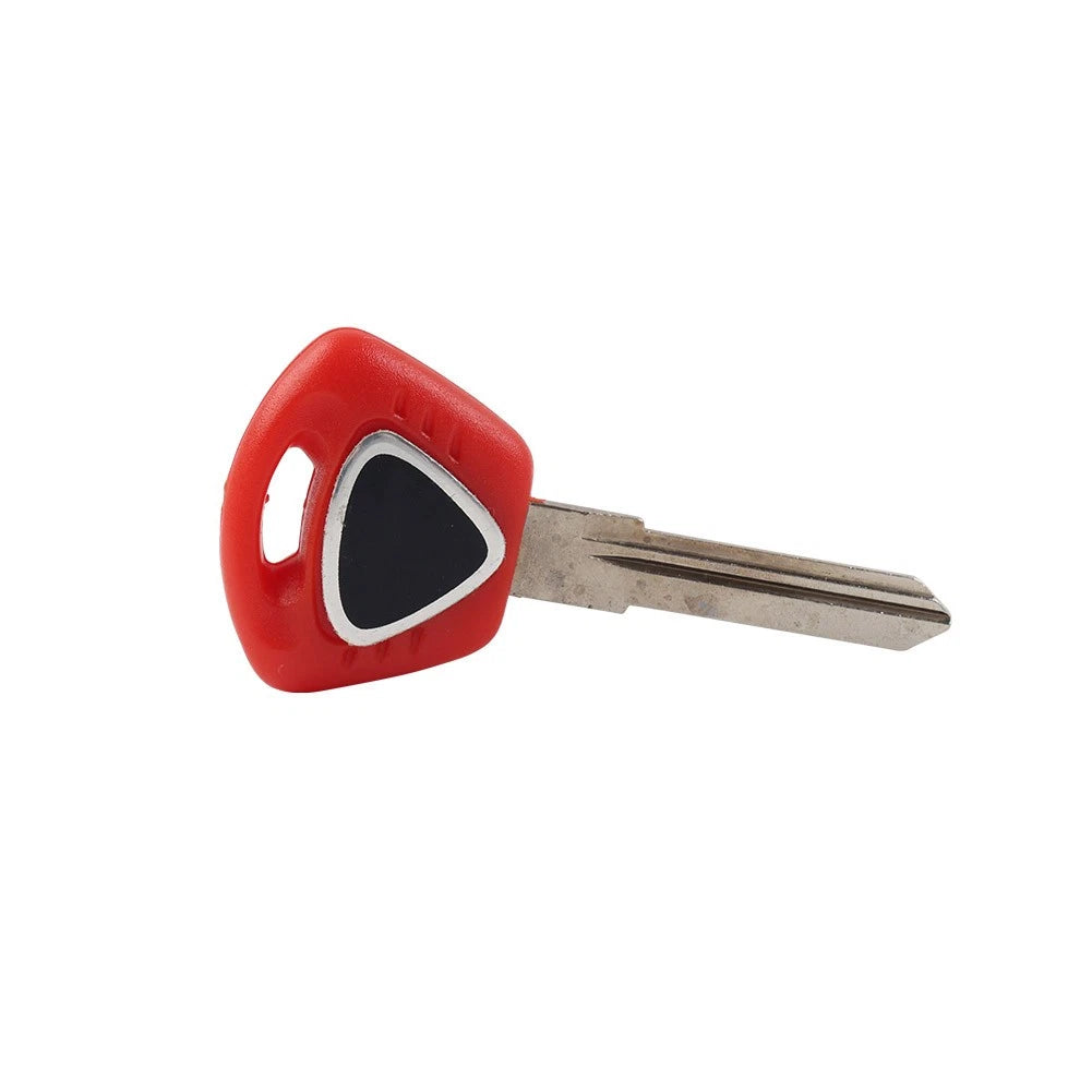 Uncut Blade Blank Key Replacement Red for Tiger 1050, Speed Triple 1050