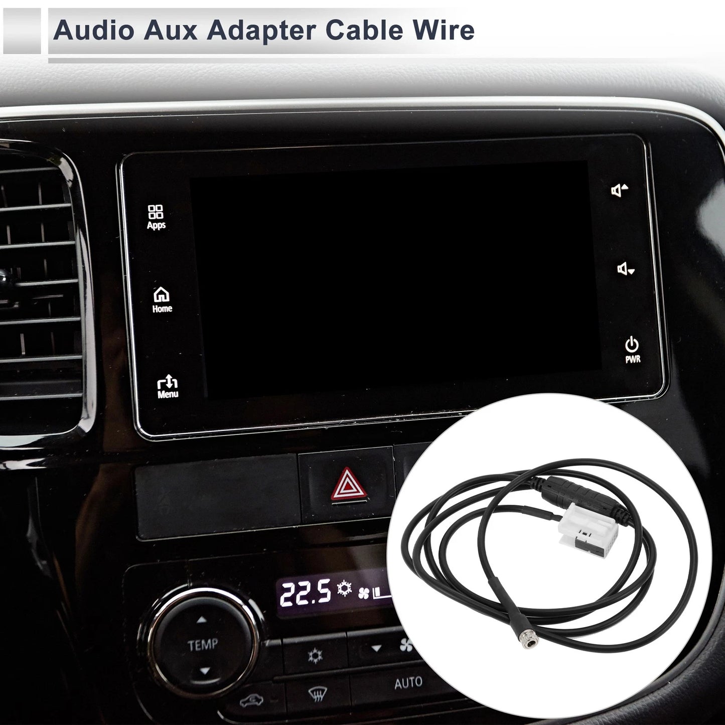 Audio Aux Adapter Cable for BMW Car Stereo