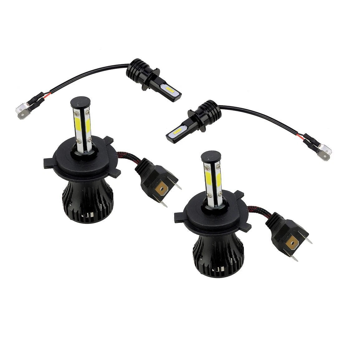 4pcs LED Headlight & Fog Light Bulbs for Subaru Forester (2003-2005)