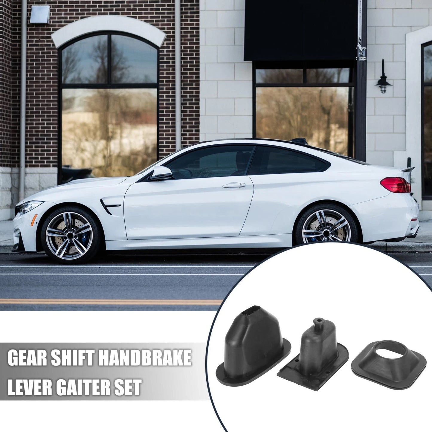 Gear Lever & Handbrake Gaiter Set for Land Rover Series 2A & 3 (1961-1985)